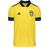 Adidas 20/21 Sweden Home Jersey Yellow Night Indigo, Male, Kleding, T-shirt, Voetbal, Geel