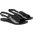 Vagabond Tia Sandals - Black Goat Leather