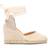 Castañer Carina Wedge Sandal W - Ivory