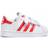 adidas Kid's Superstar - Cloud White/Vivid Red/Cloud White