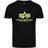 Alpha Industries Basic T Neon Print T-shirt - Neongeel/Zwart