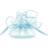 PartyDeco Party Bags Organza Pouches Light Sky Blue 20-pack