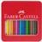 Faber-Castell Jumbo Grip Coloured Pencils Metal Tin 16-pack