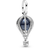 Pandora Hot Air Balloon Travel Charm - Silver/Blue