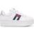Tommy Hilfiger Iridescent Flatform W - White