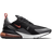 NIKE Air Max 270 Ess M - Black/Iron Grey/Turf Orange/Team Orange