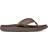 Teva Voya Flip Leather - Chocolate Brown