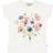 Wheat Watercolor Flowers T-Shirt - Ivory (0079d-005-3182)