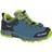 Salewa Kid's Waterproof Mountain Trainer - Blue/Dark Denim/Cactus