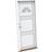 Sparvinduer FD0301 Yderdør Klart glas (84x158.5cm)