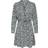 Only Patterned Tunic Kjole - Blue/Night Sky