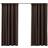 vidaXL Blackout with Hooks 140x175cm