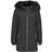 Only Camilla Long Quilted Jacket - Black