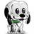 Pandora Disney Pluto Charm - Silver/Black/Green