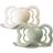 Bibs Supreme Silicone Size 2 6+m 2-pack