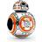 Pandora Star Wars BB-8 Charm - Silver/Orange/Black