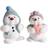 Klarborg Snowmen 2018 Fiffi & Tilla Julepynt 8cm 2stk