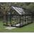 Halls Greenhouses Universal 9.9m² Aluminium Hærdet glas