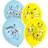 Amscan Latex Balloons Pokémon Blue/Yellow 6-pack