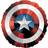 Amscan Foil Ballons Avengers Shield Red/White/Blue