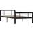 vidaXL Metal 65.5cm Sengeramme 90X200cm