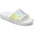 Crocs Classic Tie Dye Graphic Slide - White/Multi