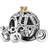 Pandora Disney Cinderella's Pumpkin Coach Charm - Silver/Transparent