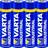 Varta Industrial AAA Compatible 4-pack Blue