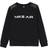 Nike Air Crew Sweatshirt Boy's - Black/Dark Smoke Grey/White (DA0703-010)