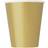 Unique Party Paper Cups Gold 8-pack