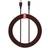 PDP Switch USB Type C Charging Cable - Black/Red