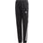 Adidas Girl's 3-Stripes Tapered Leg Tracksuit Bottoms - Black/White (GE0947)