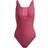 adidas Women's SH3.RO Mid 3-Stripes Swimsuit - Wild Pink/Semi Solar Pink