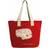 VW Collection T1 Bus Shopper Bag - Red