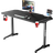 Ultradesk Frag Gaming Desk - Black, 1400x660x760mm