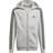 Adidas Boy's Essentials-3-Stripes Hoodie - Medium Grey Heather/Black (GQ8903)