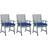 vidaXL 3064452 3-pack Havestol