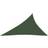 vidaXL Sunshade Sail HDPE Triangular