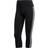 adidas Believe This 2.0 3-Stripes 3/4 Leggings Women - Black/White