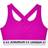 Under Armour Mid Crossback Sports Bra - Pink