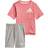 adidas Infant Badge of Sport Summer Set - Hazy Rose/White (GM8971)