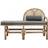 Nordal Rattan Sofa 135cm 2 personers