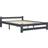 vidaXL Solid Pine 55cm Sengeramme 160x200cm