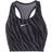 Nike Dri-Fit Swoosh Icon Clash 1-Piece Pad Longline Sports Bra - Dark Raisin/White