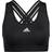 adidas Believe This Lace-up Bra - Black/White