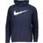 Nike Dri-Fit Pullover Swoosh Hoodie - Blue/White