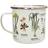 Gift Republic Wild Flowers Enamel Mug 50cl