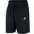 NIKE Club Stretch Shorts - Black/White