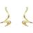 Georg Jensen Möbius Earrings - Gold