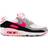 Nike Air Max 90 W - White/Black/College Grey/Hyper Pink